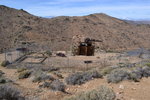 Lost Horse Mine stamping mill and shaft from higher up the mountain