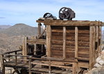 Side of Lost Horse Mine stamping mill