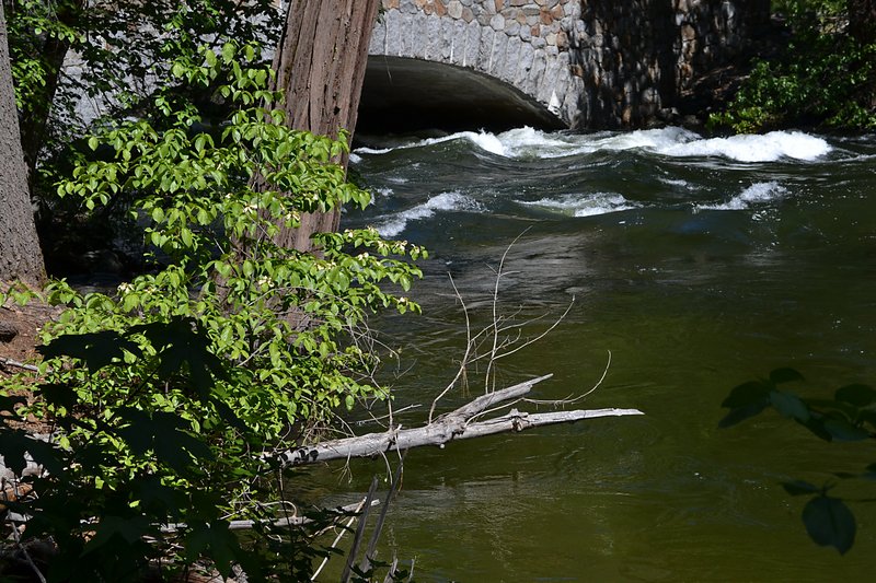 Merced River at Pohono Bridge 