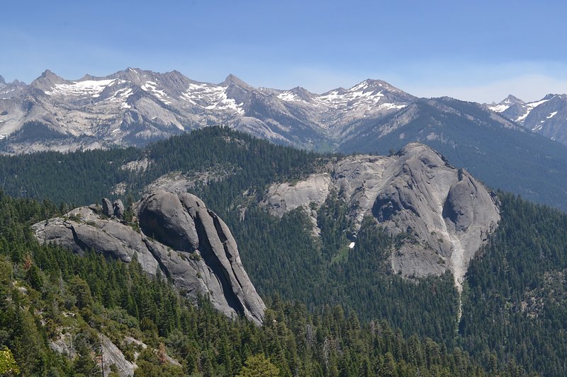 Little Blue Dome and Sugar Dome