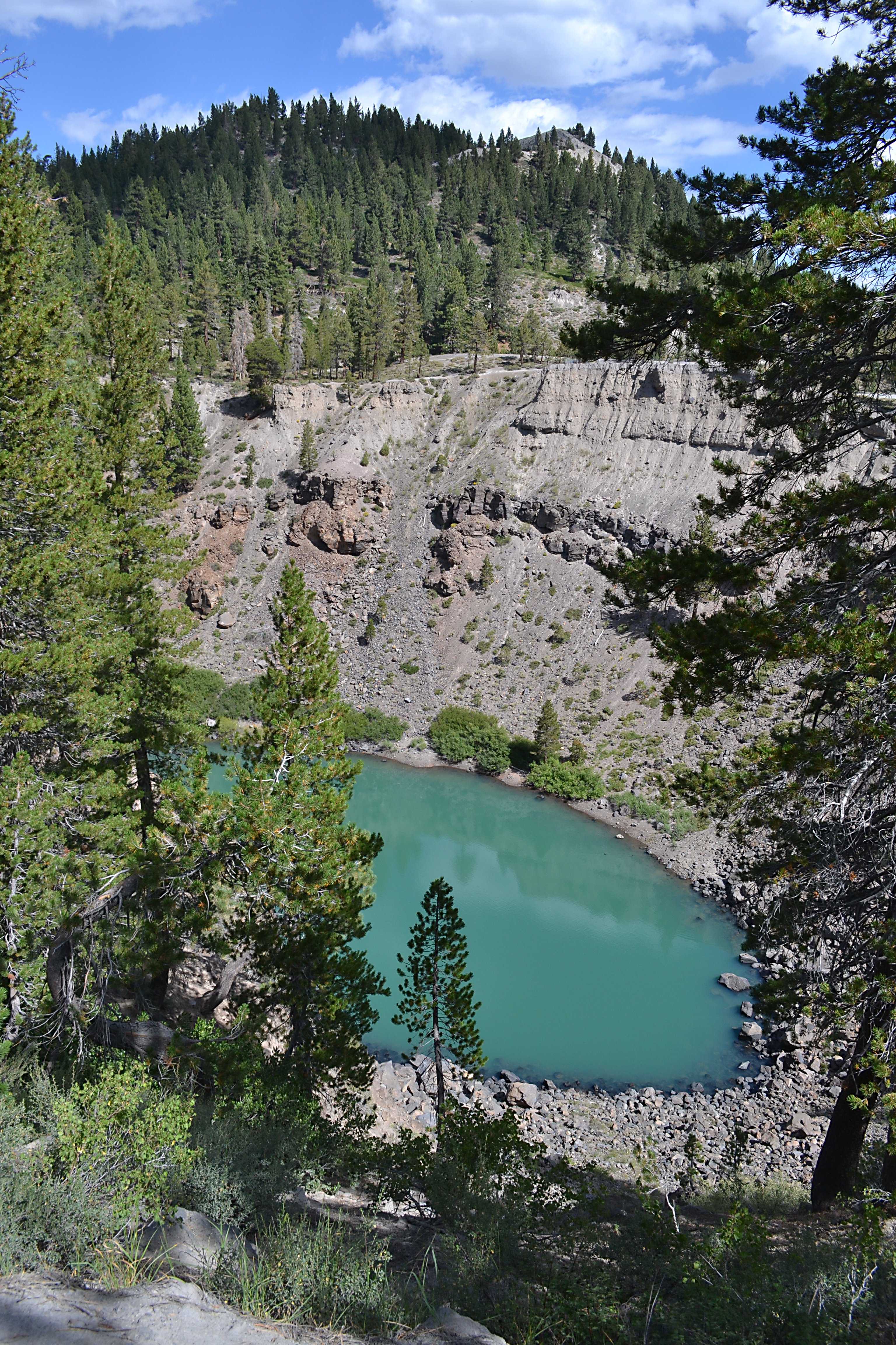 One of the Inyo Craters