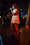She sings in a band
