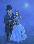 Skeleton Couple