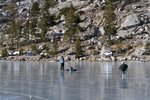 Posing on Tenaya Lake