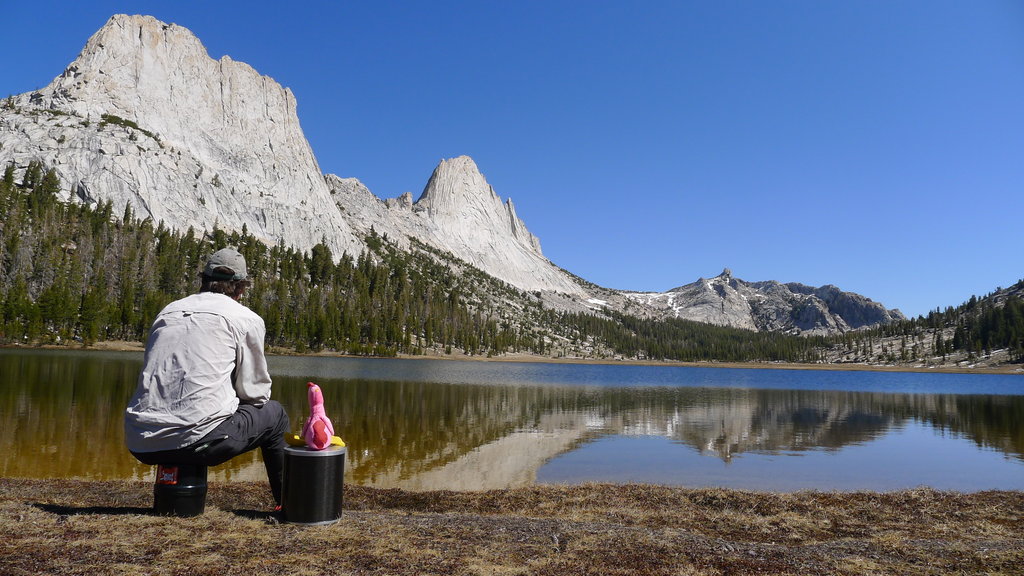 The Bird and me at Matthes Lake