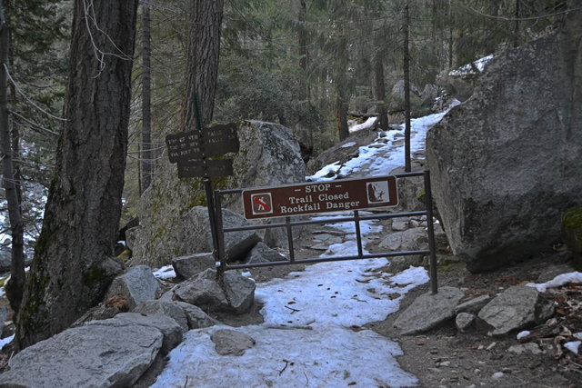 Closed Trail