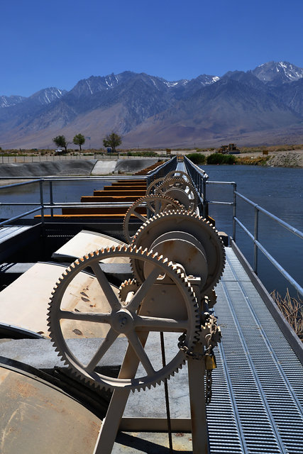 Gates on the Owens River
