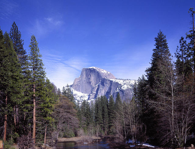 Half Dome from Sentinel Bridge