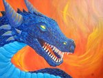 Dragon blue
