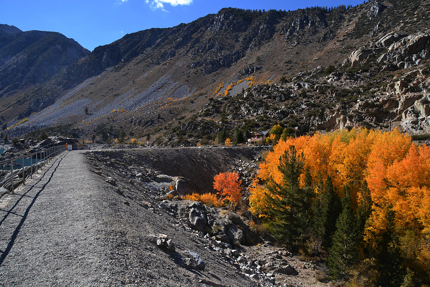 Dam at Lake Sabrina