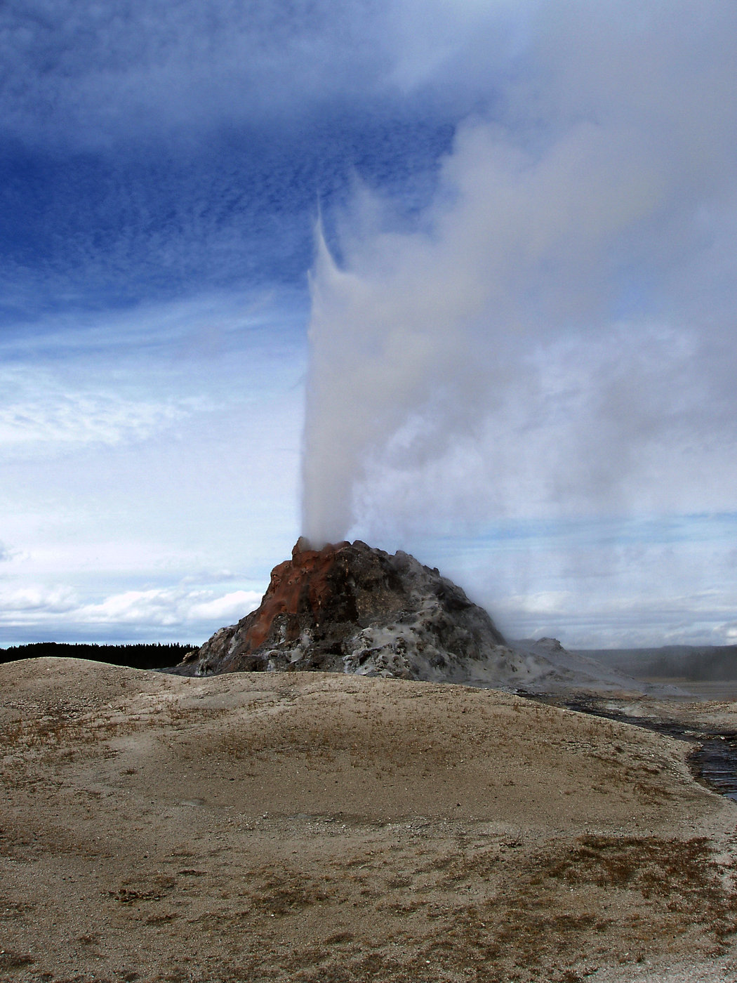 White Cone Geyser