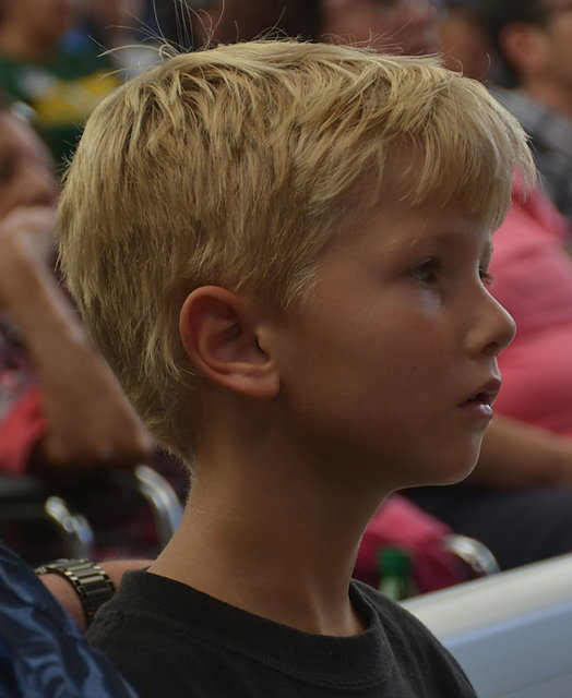 Arlen watching Mickey's Magic Map