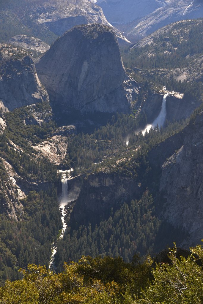 Vernal and Nevada Falls