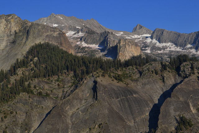 Great Western Divide from Bear Paw High Sierra Camp