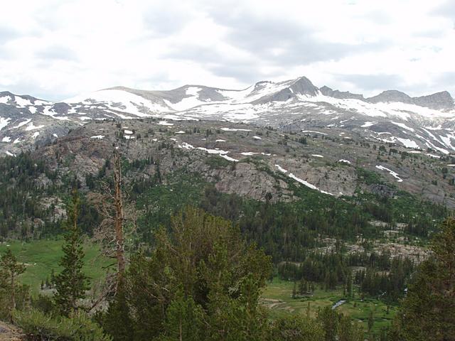 From the road to Saddle Bag Lake