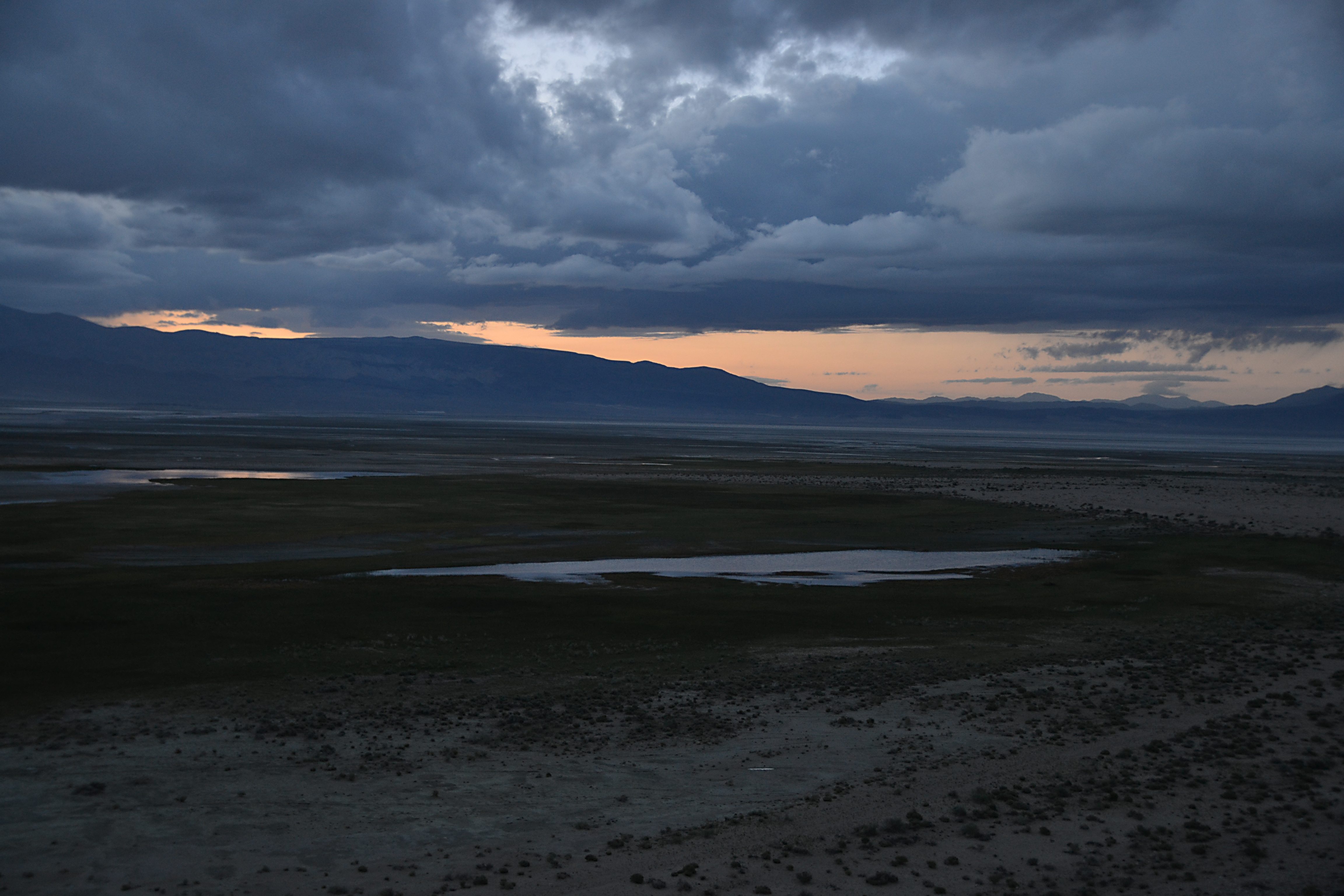 Morning at Owens Lake