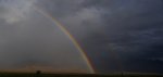 Double rainbow from highway 395