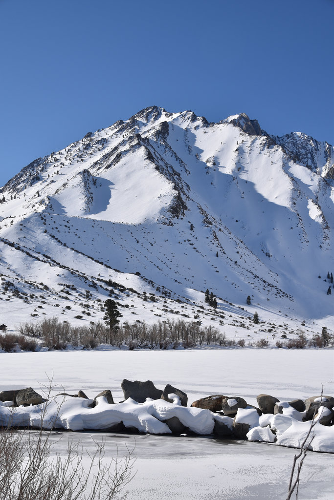 Convict Lake in Winter