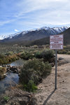 New signs at Keough Hot Springs