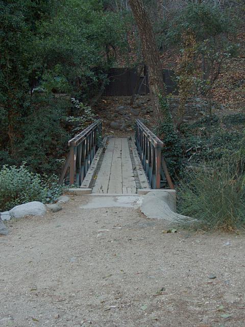 Trail Bridge Near Chantry Flats