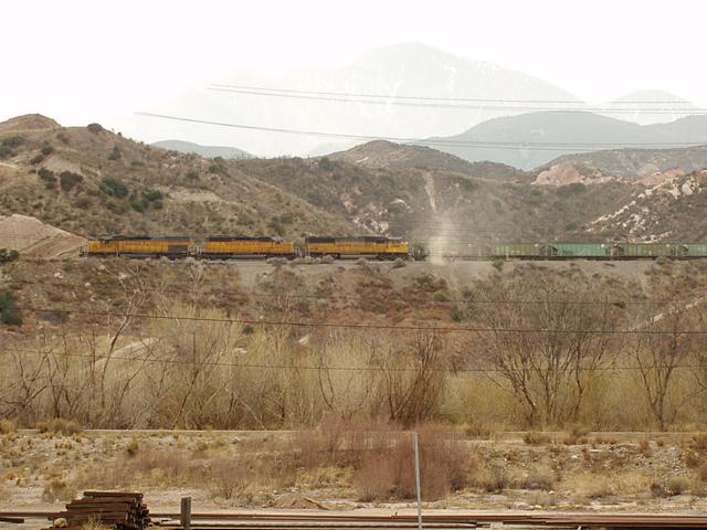 Ballast Train Unloading