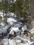 March Snow and Ice - Lee Vining Creek