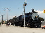 ATSF 3450 and Semaphore Signal