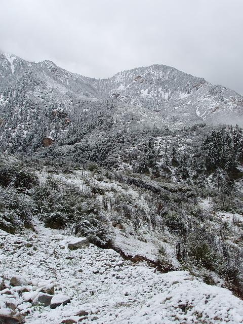 Snow Near Baldy Village