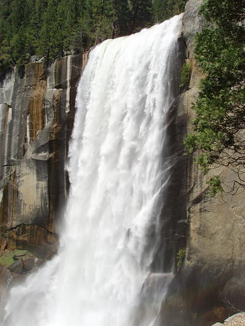 Vernal Falls from the Mist Trail