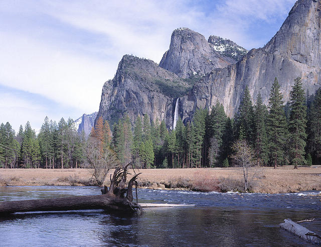 Bridalveil Fall and Merced River