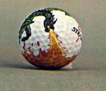 Flying Fire Breathing Dragon Golf Ball