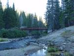 San Joaquin River and Bridge, Devil's Postpile