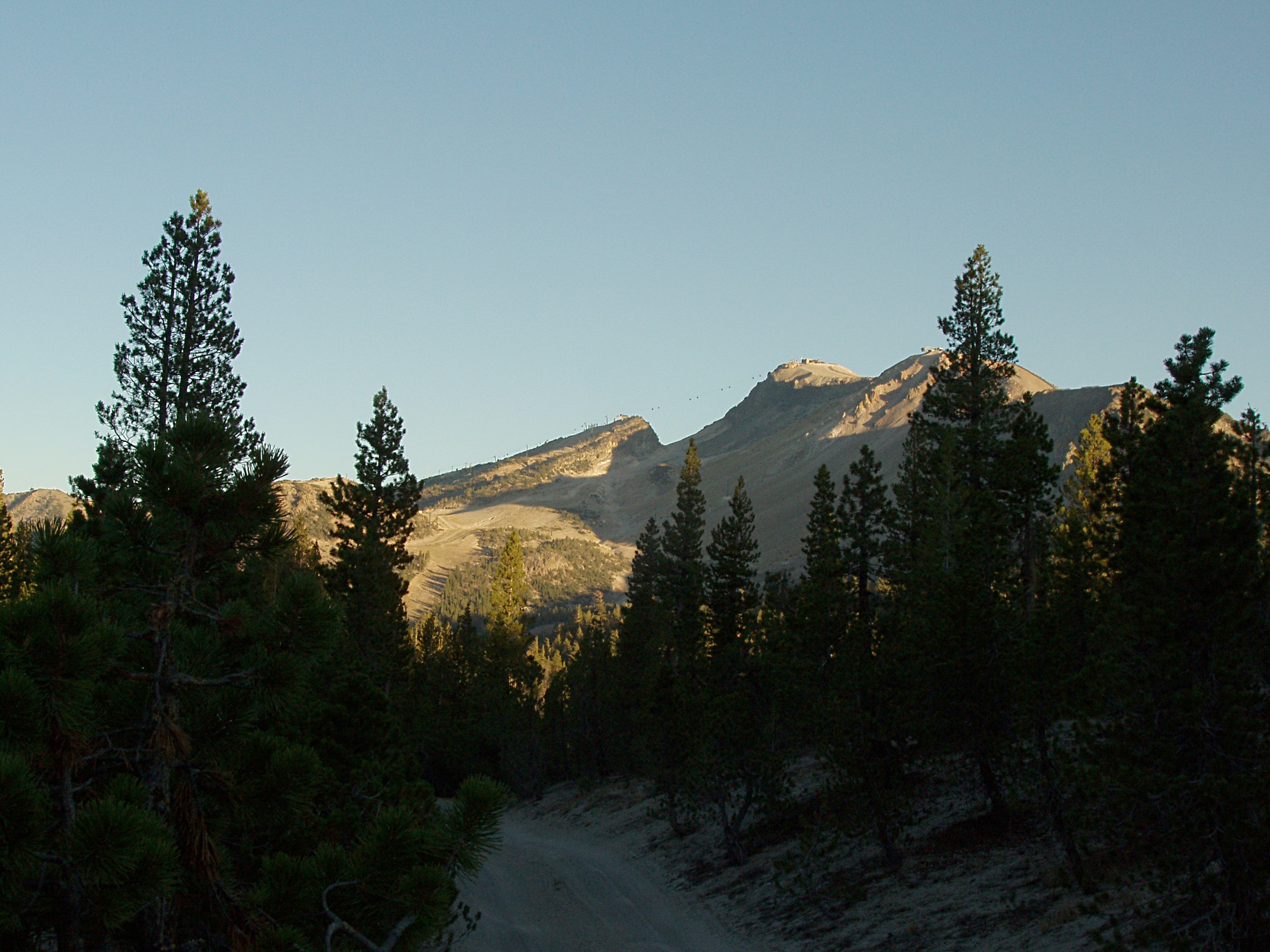 Mammoth Mountain Sunset