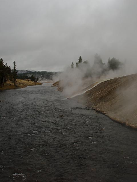 Firehole River at Excelsior Geyser