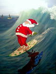 Surfin' Santa