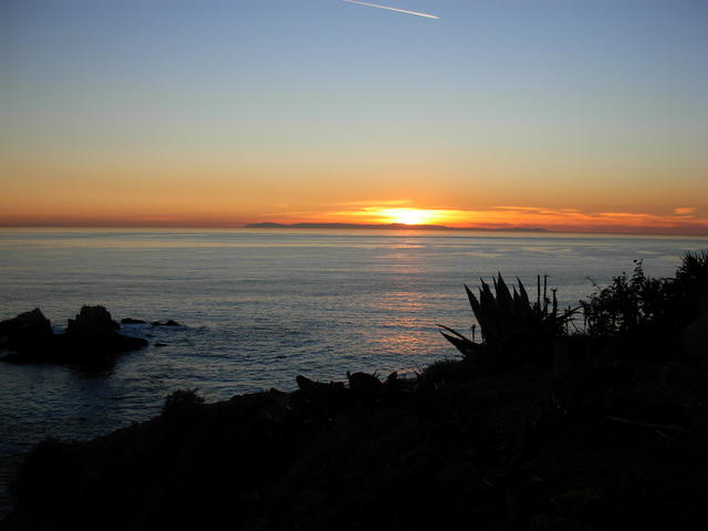 Sunset from Crescent Bay Overlook Laguna Beach