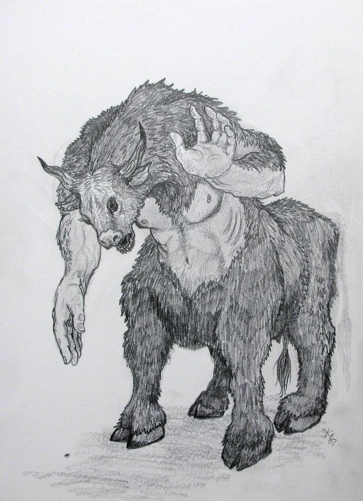 Minotaur and a Beetle