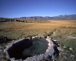 One of the hot springs near Mammoth Lakes, California