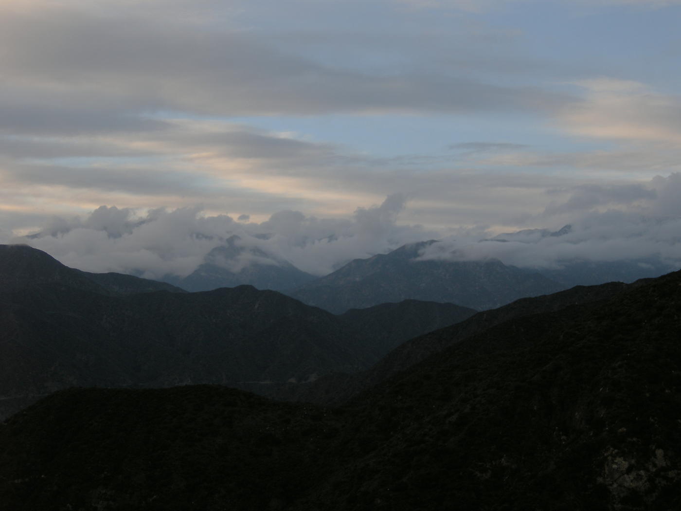 Clearing Storm, San Gabriel Mountains