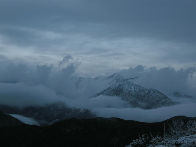 Storm Clouds - San Gabriel Mountains