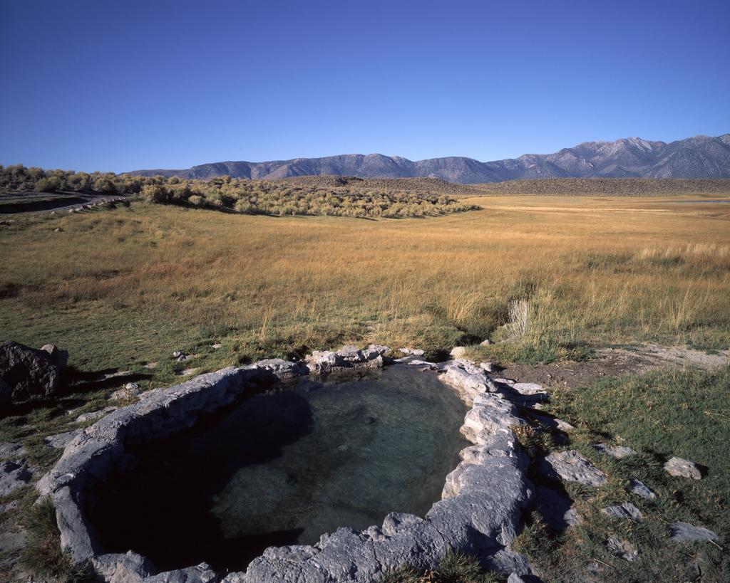 One of the hot springs near Mammoth Lakes, California