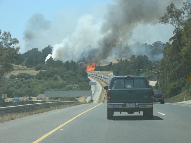 Fire in Watsonville