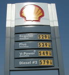 Scary Gas Prices at Bridgeport, California