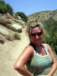 My Beautiful Lady Kris On The Trail to Deep Creek Hot Springs