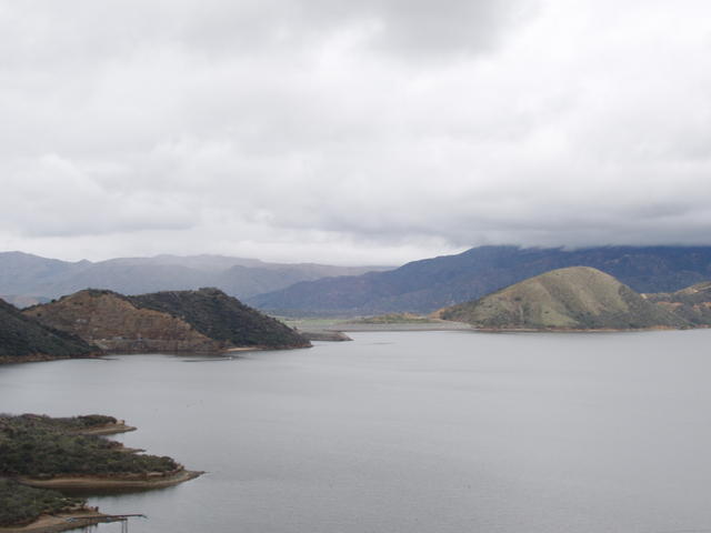 Silverwood Lake Approaching the Spillway