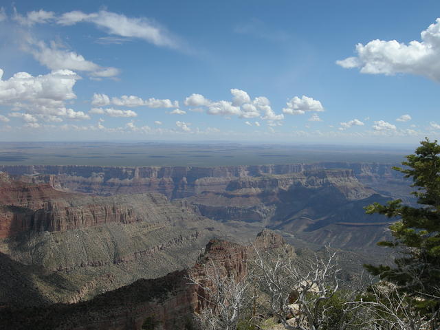 Showing the plateau on the other side