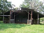 Barn after storm