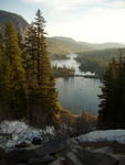 Twin Lakes in the Soft Light of Morning