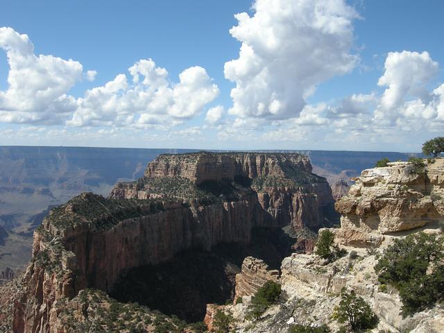 Storms building from Cape Royal