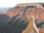 Hoodoo Top and Canyon Wall